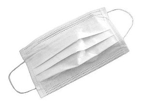 Máscara Descartável TNT c/ 50