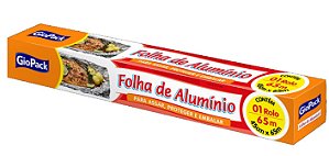 Folha de Alumínio Rolo 45x65m