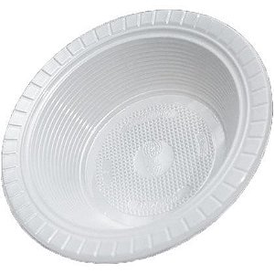 Prato Descartável Branco PR-12 c/ 10