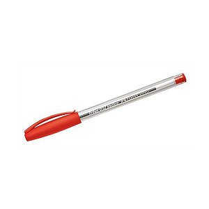 Caneta Esferográfica Trilux Vermelho Faber Castell