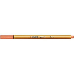 Caneta Stabilo 0.4mm Salmão