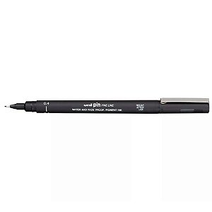 Caneta Nankin Uni Pin Preta 0.4