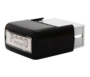 Carimbo Automático Pago Preto