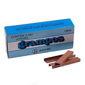 Grampo 106/6 Bacchi c/3500