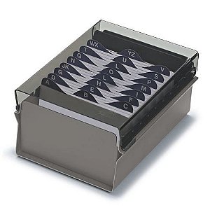 Fichário Acrílico de Mesa 3x5
