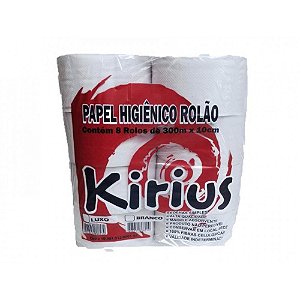 Papel Higiênico 8x300mtrs Kirius