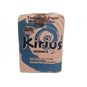 Papel Toalha c/1000fls Branco