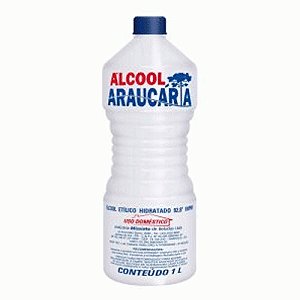 Álcool 1 litro 92,8°