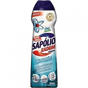 Sapólio Cremoso 300ml c/ Cloro Radium
