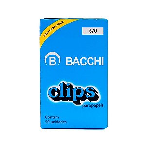 Clips Bacchi 6/0 c/50