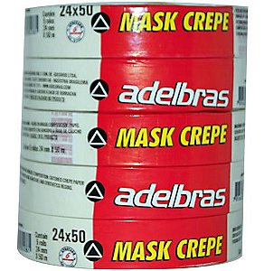 Fita Crepe 24mmX50m Adelbras