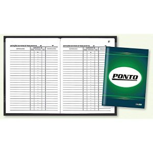 Livro Ponto 154mmX216mm 160 Folhas