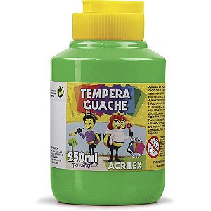 Tempera Guache Acrilex Verde Folha 250ml