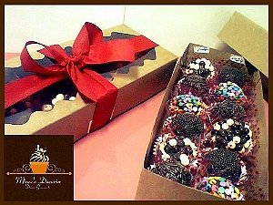 Caixa com 12 Brigadeiros.