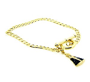 Pulseira Nossa Senhora Aparecida *Semi Jóia
