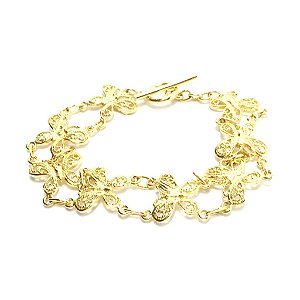 Pulseira Borboleta *Semi Jóia