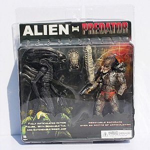 Action Figure Alien vs Predator Pack 20cm Articulados