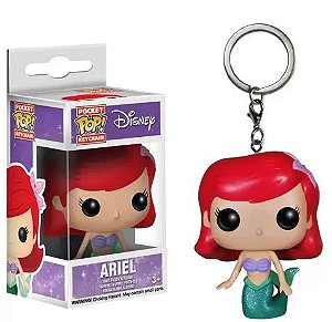 Chaveiro Pocket Pop Disney Pequena Sereia Ariel