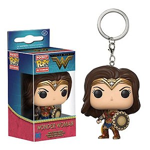 Chaveiro Pocket Pop DC Mulher Maravilha Wonder Woman