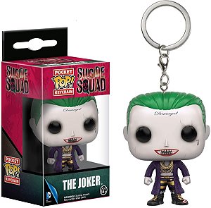 Chaveiro Pocket Pop DC Suicide Squad Esquadrão Suicida Joker Coringa