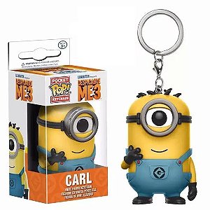 Chaveiro Pocket Pop Disney Meu Malvado Favorito Minion Carl