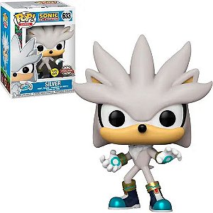 Funko Pop Sonic The Hedgehog Sonic Silver Glow Special Edition #633