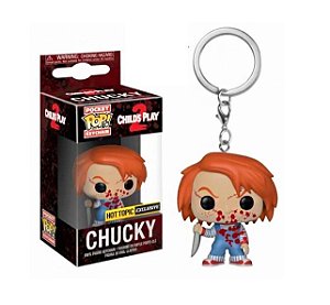 Chaveiro Pocket Pop Brinquedo Assassino Chucky Blood