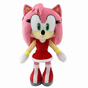 Pelucia Sonic The Hedgehog Amy Rose 30cm