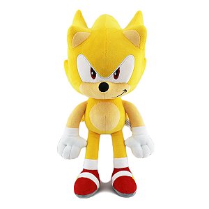 Pelucia Sonic The Hedgehog - Super Sonic 30cm