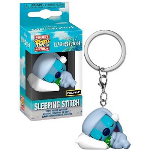 Chaveiro Pocket Pop Disney Stitch Sleeping