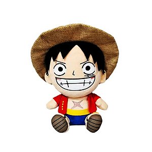 Pelucia One Piece Monkey D Luffy Anime 25cm