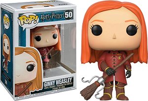 Funko Pop Harry Potter Ginny Quidditch Robes Exclusiva #50