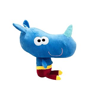 PELUCIA HEY DUGGEE RINOCERONTE TAG DESENHO INFANTIL 26CM