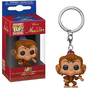 CHAVEIRO POCKET POP DISNEY ALADDIN ABU MACACO