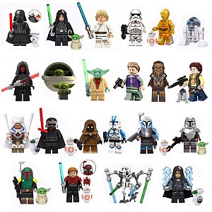 BONECO STAR WARS BLOCO DE MONTAR
