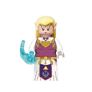 BONECA PRINCESA ZELDA THE LEGEND OF ZELDA BLOCO DE MONTAR