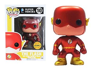 Funko Pop DC The Flash Metálico Chase #10