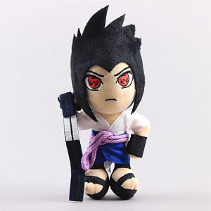Pelúcia Naruto Shippuden - Sasuke 20cm