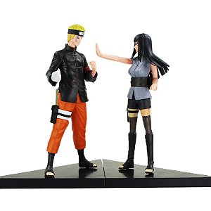 Action Figure Naruto Naruto Uzumaki + Hinata Hyuga