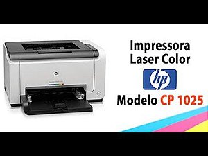 IMPRESSORA HP CP1025 PARA IMPRESSÃO EM PAPEL TRANSFER.