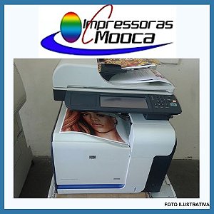 Impressora Multifuncional Laser Color Hp Cm3530fs Mfp 3530 220V