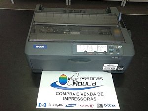 Impressora Matricial Epson Fx890 Preta Fx 890 - Impressoras Mooca compra e  venda de impressoras usadas informática toner hp lexmark