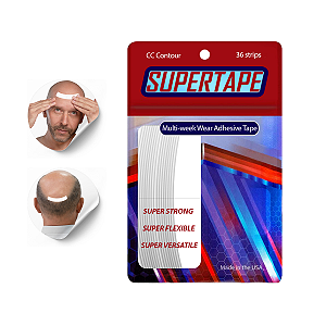 Fita Adesiva Super Tape CC 36 Unidades x 1,9 cm Prótese Capilar