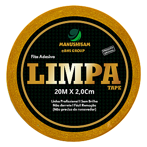 Fita Adesiva Dupla Face P/ Próteses Capilares E Perucas Limpa Tape 20m x 2,0cm