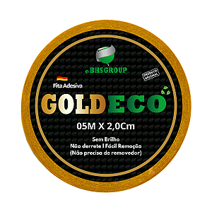 Fita Em Gel Não Derrete Gold Eco Para Próteses Capilares E Perucas 5 Metros x 2.0cm