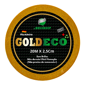 Fita Gold Eco Para Próteses Capilares E Perucas 20m x 2,5cm Fita Em Gel Que Não Derrete