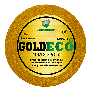 Fita Gold Eco P/ Próteses Capilares E Perucas Dupla Face Não Derrete 10mx3,5cm