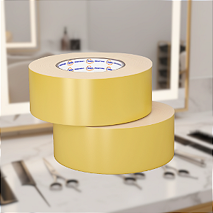 Kit Casasinha - Fita Adesiva Amarela Tecido Cremer 30m x 2,5cm (605) 2 UNIDADES