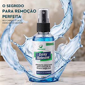 Removedor Easy Release BHS 120ml Spray Para Prótese Capilar