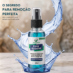 Removedor Easy Release BHS 60ml Spray Para Prótese Capilar